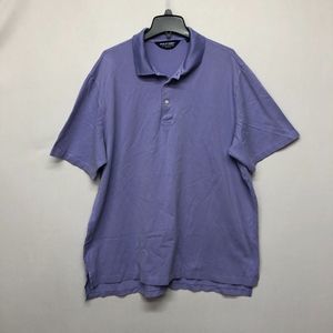 Vintage Polo Golf Ralph Lauren Men Polo Shirt Top Size XXL 2XL Purple B233 -16